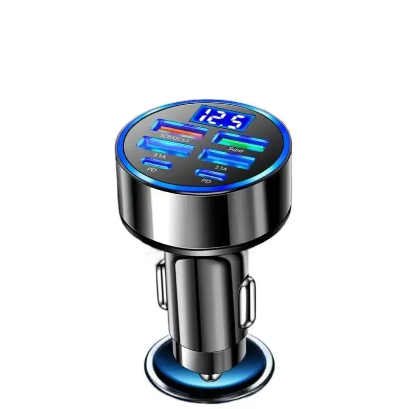 UYUXIO USB-C Fast Car Charger Adapter for iPhone & Android